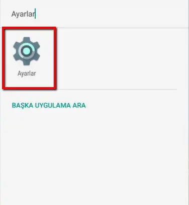 Sistem Ayarları